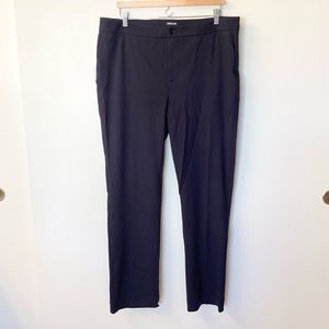 NYDJ Curves 360 Slim Trouser Ponte Pants - Navy - 16